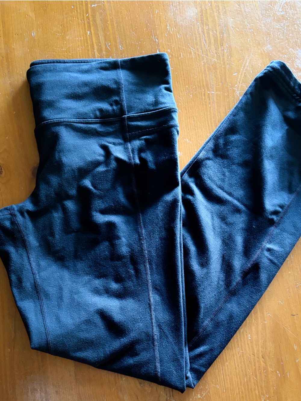Athleta Black Performance Leggings Size Large